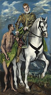 El Greco - San Martín y el mendigo