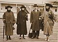 Ellie Lyons, Alice Lyons, Arthur Griffith and Kathleen McKenna, 1921