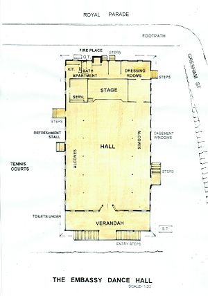 Embassy Hall Floor Plan