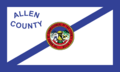 Flag of Allen County, Indiana