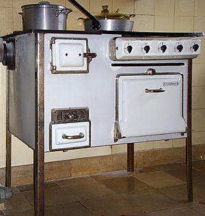 Frankfurt-Kitchen, kitchen stove (2)