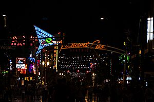 Fremont East at Night