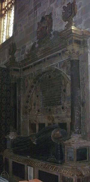 George Lyttelton monument, St John the Baptist, Bromsgrove - photo 04