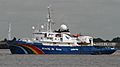 Greenpeace ship "Esperanza" off Gravesend