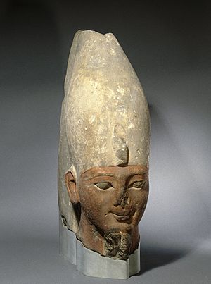 Head of an Early Eighteenth Dynasty King, ca. 1539-1493 B.C.E.,37.38E