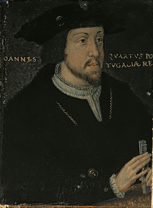 Portrait of John made in the 16th century