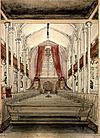 Interior of Hampton Parish Church 1860