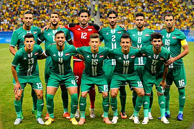 Iraq men's football team 2016 Olympics