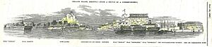 Ireland Island Woodcut