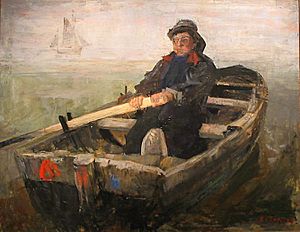 James Ensor The Rower