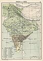 Joppen map-India in 1605 published 1907 by Longmans