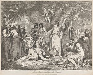 Joseph Haynes - Saint Paul Preaching to the Britons - B1977.14.12086 - Yale Center for British Art