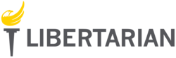 Libertarian Party (United States) Banner Logo.svg