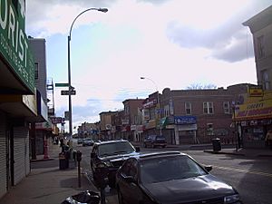 Liberty Avenue streetscape