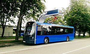 Lithuanian electric bus Dancer, Klaipėda