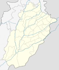 Sargodha is located in Punjab, Pakistan