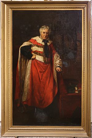 Lowes dickinson, ritratto di lord napier, governatore del forte di san giorgio nel 1866-72
