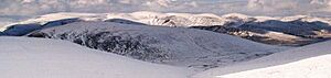 Lowther Hills from Scaw'd Law