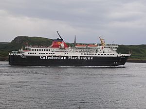 MV Isle of Mull from Dunollie