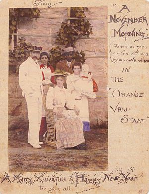 Mabel Suffield Christmas Card