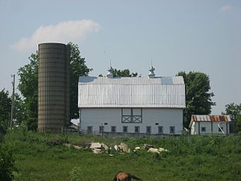 Main barn and silo at the McDonald Farm.jpg