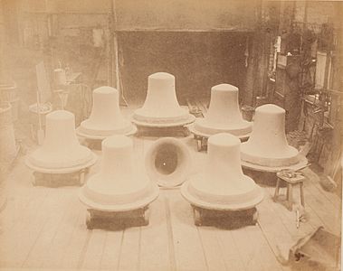 Moulds for church bells Whitechapel Bell Foundry