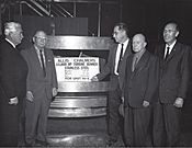 Officials at Hoover Dam, Allis Chalmers Stainless Steel Turbine Runner for Unit N-4