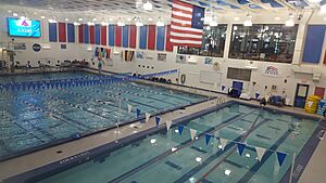 Olympic size swimming pool located in Bender