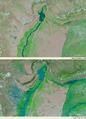 Pakistan Indus flooding July 2010 - MODIS