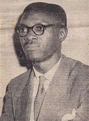 Patrice Lumumba in 1958