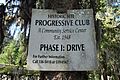 Progressive Club Restoration Sign