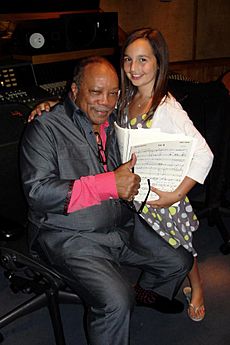 Quincy Jones & Emily Bear