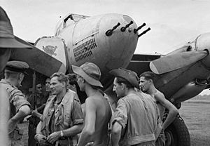 RAF 47 Squadron crew in Batavia IWM CF 812