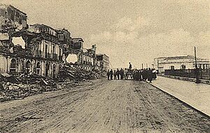 Reggio terremoto via marina fontana nuova