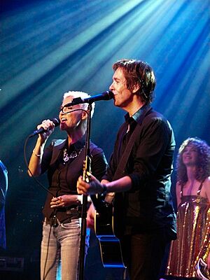 Roxette on stage in Amsterdam