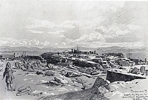 Ruins of Pergamon by Christian Wilberg in 1879 (2)