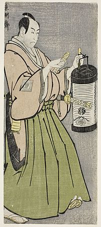 Sharaku (1794) Ichikawa Omezō I as Tomita Hyōtarō