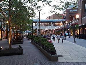 Short Pump Town Center at dusk