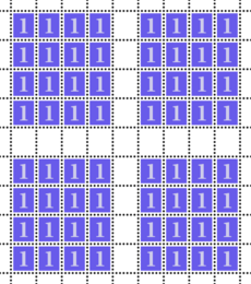 Stamp-sheet 4 panes