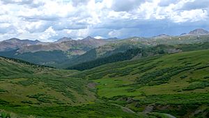 Stony Pass road (better), Colo