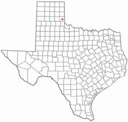 Location of Wellington, Texas