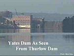Yates Dam As Seen From Thurlow Dam, 1996.
