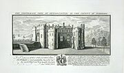 The North East View of Picton Castle by Samuel and Nathaniel Buck