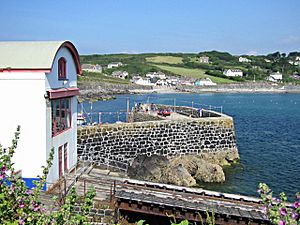 The Old Lifeboat Station and Harbour Wall - geograph.org.uk - 267061