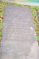 Tombstone of Helen Gordon (1660-1687)