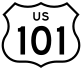 U.S. Route 101 marker