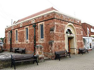 Watchet library former lifeboat station