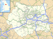 Ferrybridge Henge is located in West Yorkshire