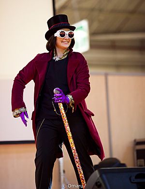 Willy Wonka cosplay