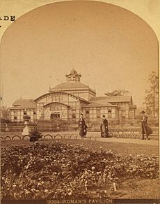 Woman's pavilion, by Centennial Photographic Co.RHS